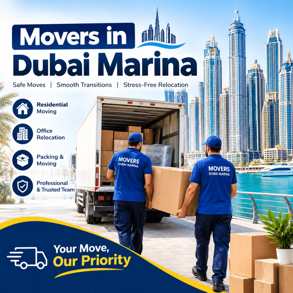 Movers in Dubai Marina