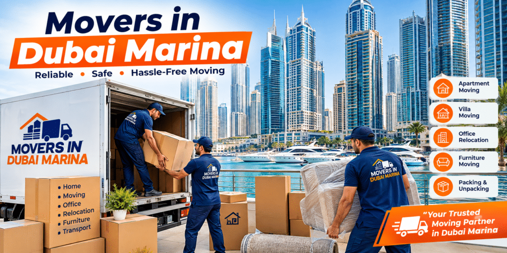 Movers in Dubai Marina