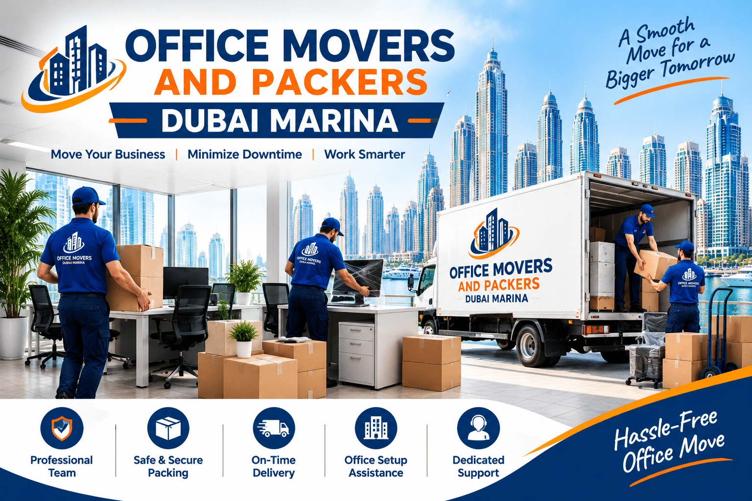 Seamless Dubai Marina Office Move